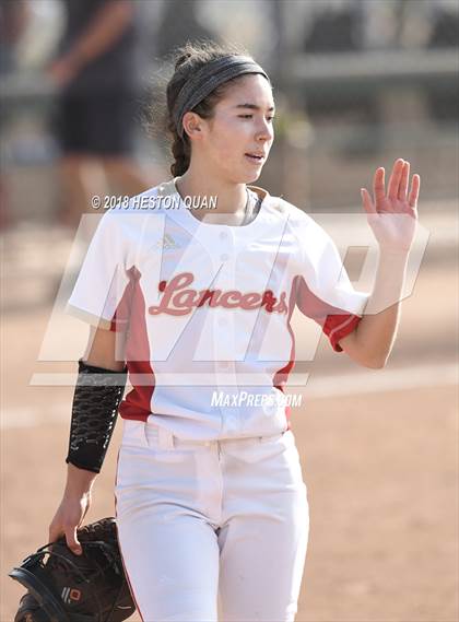 Thumbnail 2 in Orange Lutheran vs. Esperanza (MIchelle Carew Classic) photogallery.