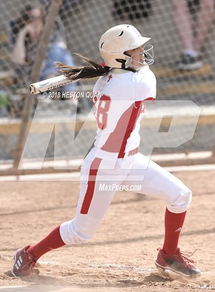 Thumbnail 2 in Orange Lutheran vs. Esperanza (MIchelle Carew Classic) photogallery.