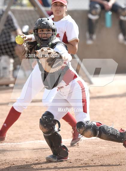 Thumbnail 3 in Orange Lutheran vs. Esperanza (MIchelle Carew Classic) photogallery.