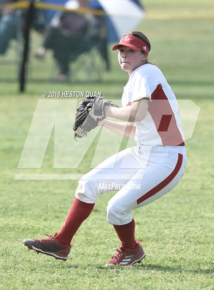 Thumbnail 2 in Orange Lutheran vs. Esperanza (MIchelle Carew Classic) photogallery.