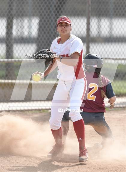 Thumbnail 1 in Orange Lutheran vs. Esperanza (MIchelle Carew Classic) photogallery.