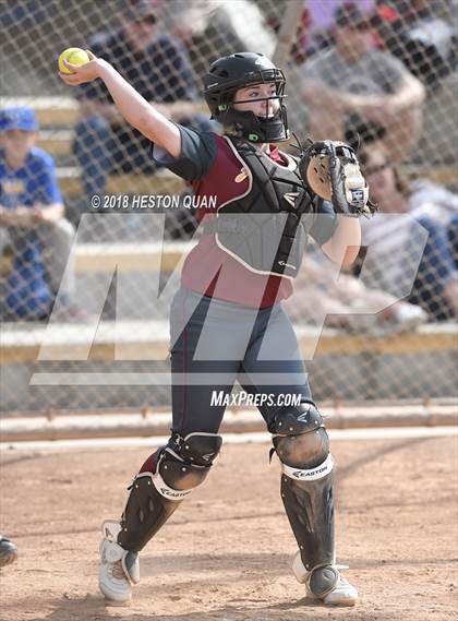 Thumbnail 2 in Orange Lutheran vs. Esperanza (MIchelle Carew Classic) photogallery.