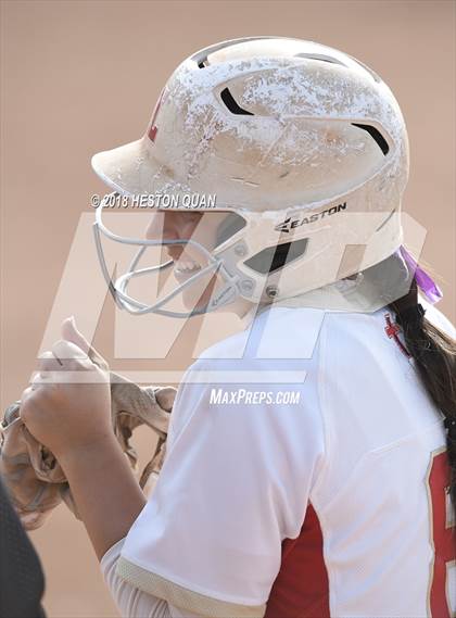 Thumbnail 3 in Orange Lutheran vs. Esperanza (MIchelle Carew Classic) photogallery.