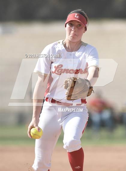 Thumbnail 1 in Orange Lutheran vs. Esperanza (MIchelle Carew Classic) photogallery.