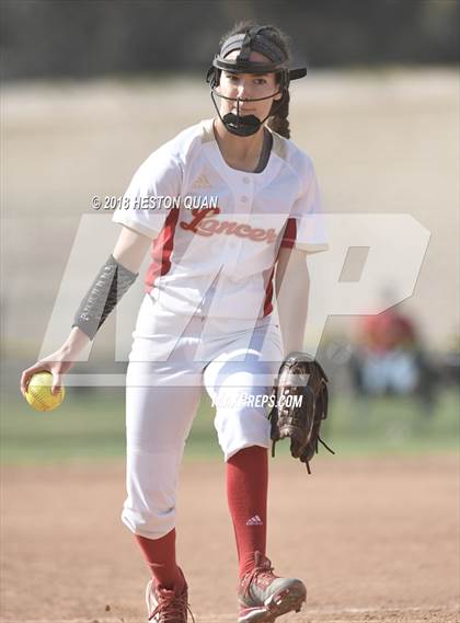 Thumbnail 3 in Orange Lutheran vs. Esperanza (MIchelle Carew Classic) photogallery.
