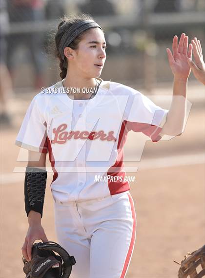 Thumbnail 3 in Orange Lutheran vs. Esperanza (MIchelle Carew Classic) photogallery.
