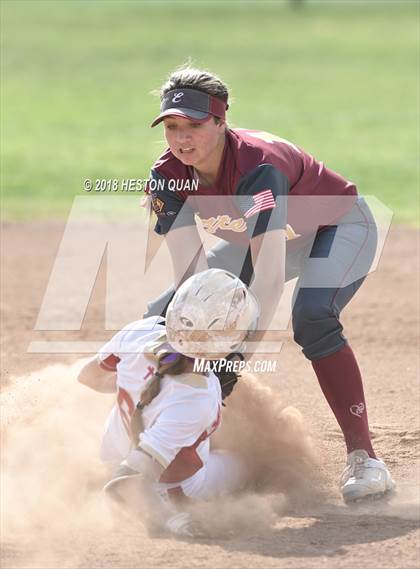 Thumbnail 3 in Orange Lutheran vs. Esperanza (MIchelle Carew Classic) photogallery.
