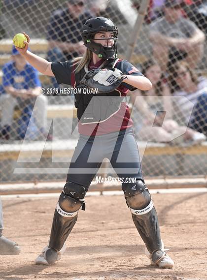 Thumbnail 1 in Orange Lutheran vs. Esperanza (MIchelle Carew Classic) photogallery.
