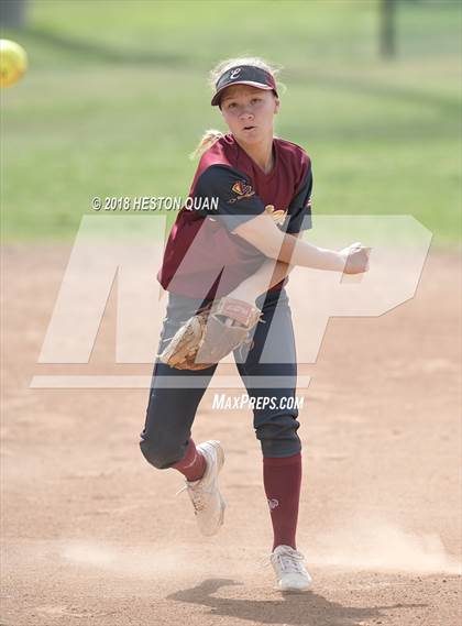 Thumbnail 1 in Orange Lutheran vs. Esperanza (MIchelle Carew Classic) photogallery.