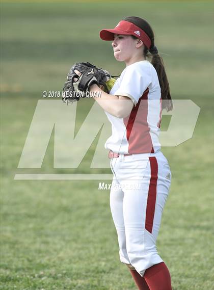 Thumbnail 2 in Orange Lutheran vs. Esperanza (MIchelle Carew Classic) photogallery.