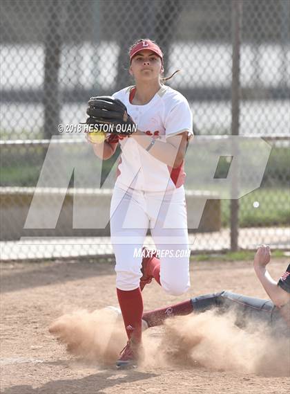 Thumbnail 3 in Orange Lutheran vs. Esperanza (MIchelle Carew Classic) photogallery.