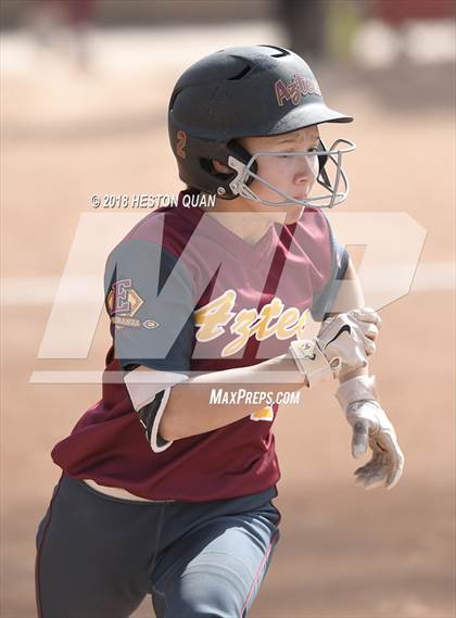 Thumbnail 1 in Orange Lutheran vs. Esperanza (MIchelle Carew Classic) photogallery.