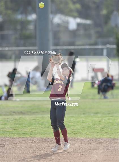Thumbnail 1 in Orange Lutheran vs. Esperanza (MIchelle Carew Classic) photogallery.