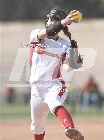 Thumbnail 1 in Orange Lutheran vs. Esperanza (MIchelle Carew Classic) photogallery.