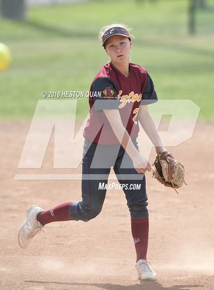 Thumbnail 2 in Orange Lutheran vs. Esperanza (MIchelle Carew Classic) photogallery.