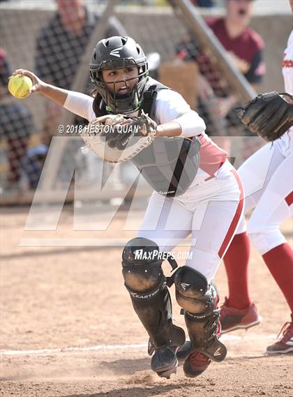 Thumbnail 2 in Orange Lutheran vs. Esperanza (MIchelle Carew Classic) photogallery.