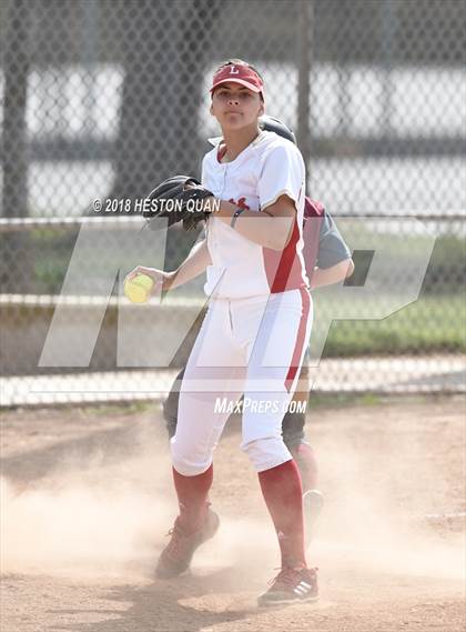 Thumbnail 2 in Orange Lutheran vs. Esperanza (MIchelle Carew Classic) photogallery.
