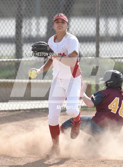 Thumbnail 1 in Orange Lutheran vs. Esperanza (MIchelle Carew Classic) photogallery.