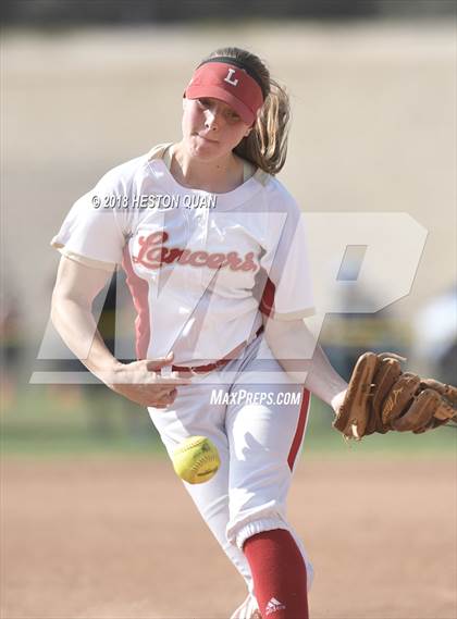 Thumbnail 3 in Orange Lutheran vs. Esperanza (MIchelle Carew Classic) photogallery.
