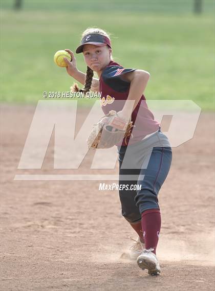 Thumbnail 3 in Orange Lutheran vs. Esperanza (MIchelle Carew Classic) photogallery.