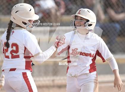 Thumbnail 2 in Orange Lutheran vs. Esperanza (MIchelle Carew Classic) photogallery.
