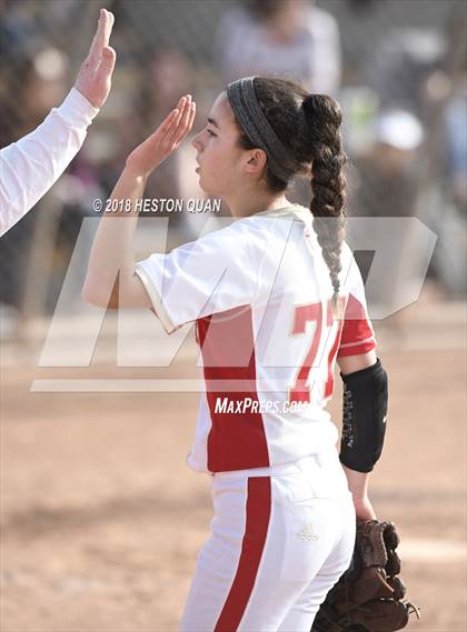 Thumbnail 1 in Orange Lutheran vs. Esperanza (MIchelle Carew Classic) photogallery.