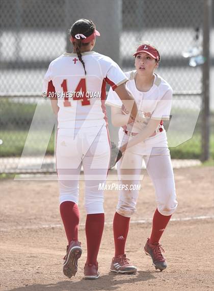 Thumbnail 3 in Orange Lutheran vs. Esperanza (MIchelle Carew Classic) photogallery.