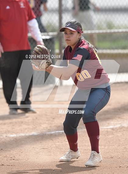 Thumbnail 1 in Orange Lutheran vs. Esperanza (MIchelle Carew Classic) photogallery.