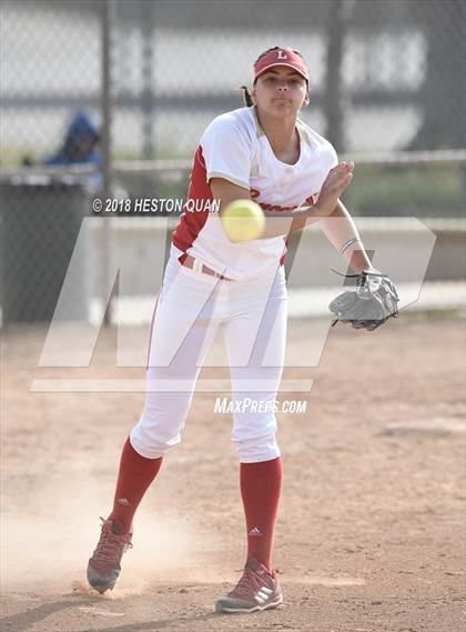 Thumbnail 1 in Orange Lutheran vs. Esperanza (MIchelle Carew Classic) photogallery.