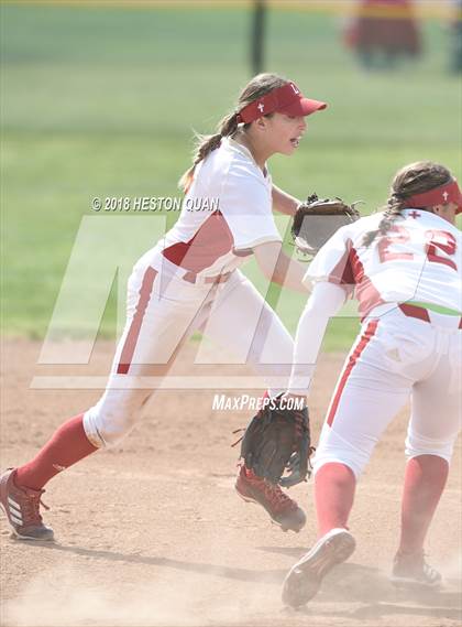 Thumbnail 1 in Orange Lutheran vs. Esperanza (MIchelle Carew Classic) photogallery.