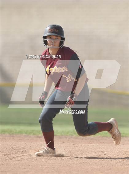 Thumbnail 2 in Orange Lutheran vs. Esperanza (MIchelle Carew Classic) photogallery.