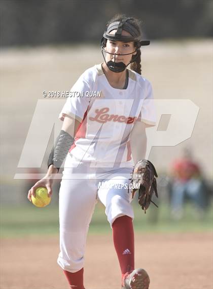 Thumbnail 2 in Orange Lutheran vs. Esperanza (MIchelle Carew Classic) photogallery.
