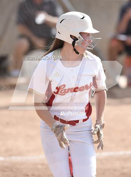 Thumbnail 2 in Orange Lutheran vs. Esperanza (MIchelle Carew Classic) photogallery.