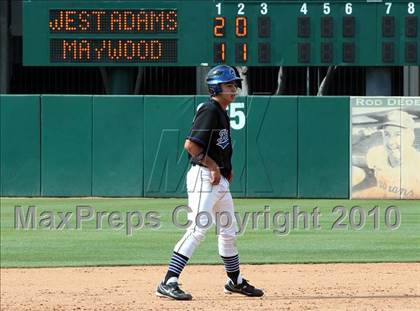 Thumbnail 3 in West Adams Prep vs. Maywood Academy (CIF LACS D3 Final) photogallery.