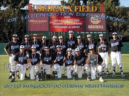 Thumbnail 2 in West Adams Prep vs. Maywood Academy (CIF LACS D3 Final) photogallery.
