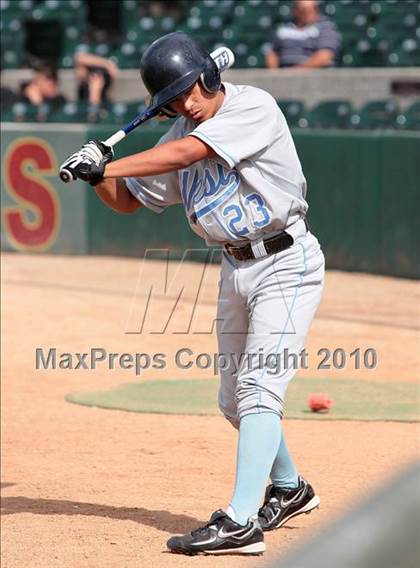 Thumbnail 1 in West Adams Prep vs. Maywood Academy (CIF LACS D3 Final) photogallery.