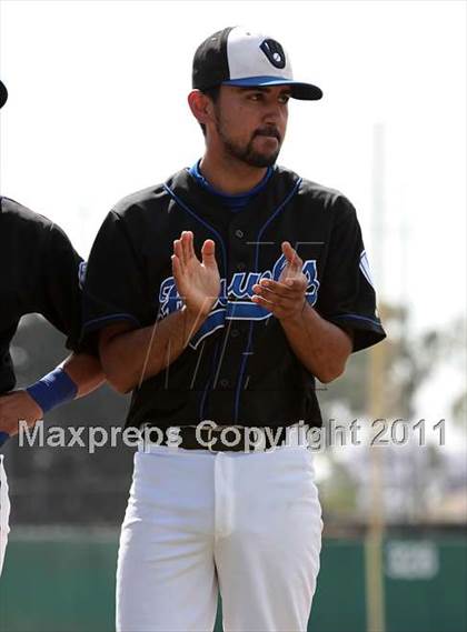 Thumbnail 3 in West Adams Prep vs. Maywood Academy (CIF LACS D3 Final) photogallery.