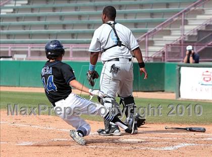 Thumbnail 2 in West Adams Prep vs. Maywood Academy (CIF LACS D3 Final) photogallery.