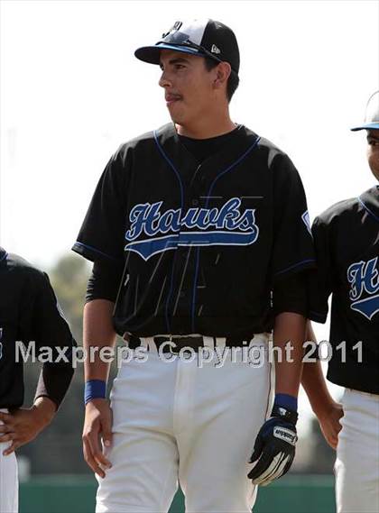 Thumbnail 1 in West Adams Prep vs. Maywood Academy (CIF LACS D3 Final) photogallery.