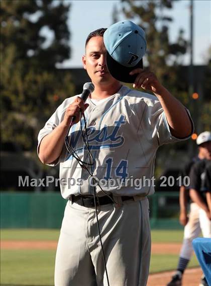 Thumbnail 2 in West Adams Prep vs. Maywood Academy (CIF LACS D3 Final) photogallery.