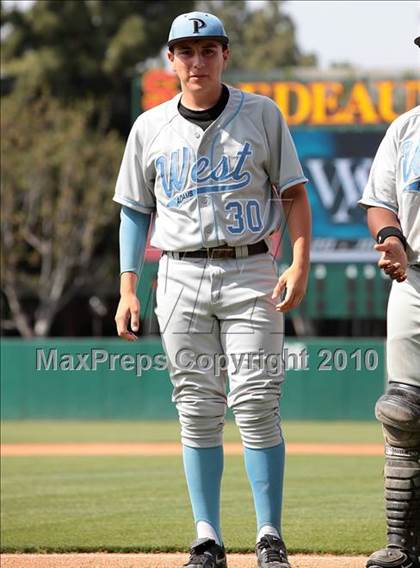 Thumbnail 3 in West Adams Prep vs. Maywood Academy (CIF LACS D3 Final) photogallery.