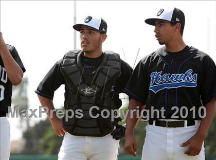 Thumbnail 1 in West Adams Prep vs. Maywood Academy (CIF LACS D3 Final) photogallery.