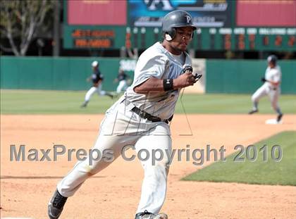 Thumbnail 3 in West Adams Prep vs. Maywood Academy (CIF LACS D3 Final) photogallery.