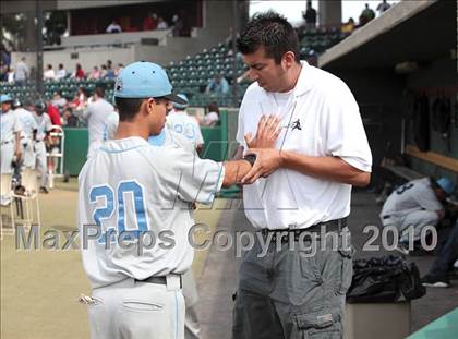 Thumbnail 1 in West Adams Prep vs. Maywood Academy (CIF LACS D3 Final) photogallery.