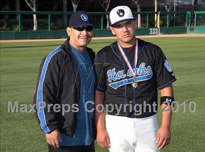 Thumbnail 3 in West Adams Prep vs. Maywood Academy (CIF LACS D3 Final) photogallery.