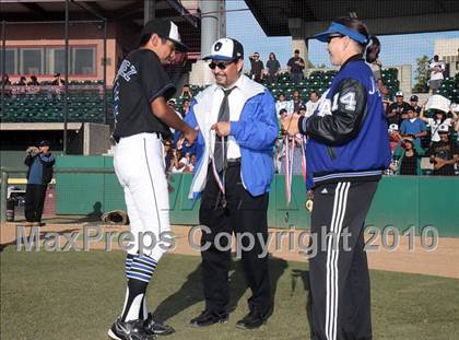 Thumbnail 3 in West Adams Prep vs. Maywood Academy (CIF LACS D3 Final) photogallery.