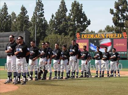 Thumbnail 2 in West Adams Prep vs. Maywood Academy (CIF LACS D3 Final) photogallery.
