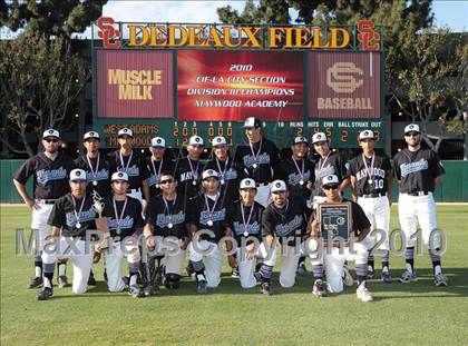 Thumbnail 3 in West Adams Prep vs. Maywood Academy (CIF LACS D3 Final) photogallery.
