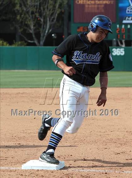 Thumbnail 3 in West Adams Prep vs. Maywood Academy (CIF LACS D3 Final) photogallery.