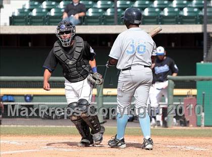 Thumbnail 2 in West Adams Prep vs. Maywood Academy (CIF LACS D3 Final) photogallery.